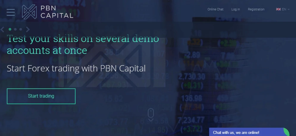Сайт афериста и обманщика PBN Capital 